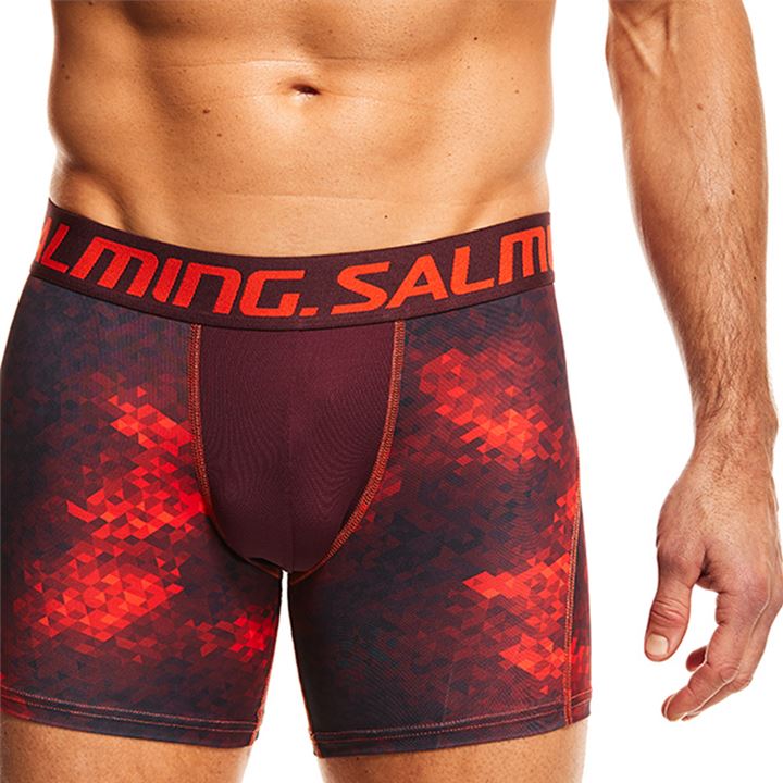 Boxer Salming Dawson Extra Long Boxer Masculino Vermelhas | UB6B9269