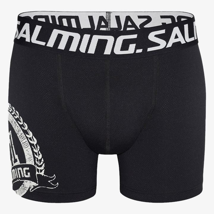 Boxer Salming Energy Long Boxer Masculino Pretas | S56GJ94A