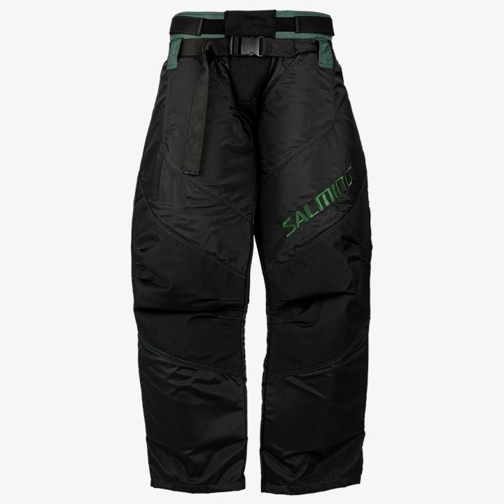 Calças Salming Goalie Legend Pants 2.0 Feminino Pretas Verdes | 2SLXGZ61