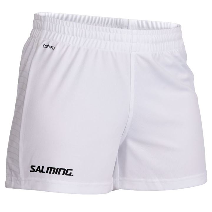 Calções Salming Diamond Game Shorts Feminino Branco | E1EK1ZIG