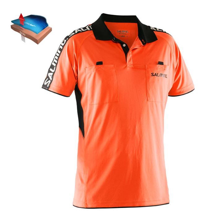 Camisa Polo Salming Referee Polo Masculino Laranja | IW8TXOPX