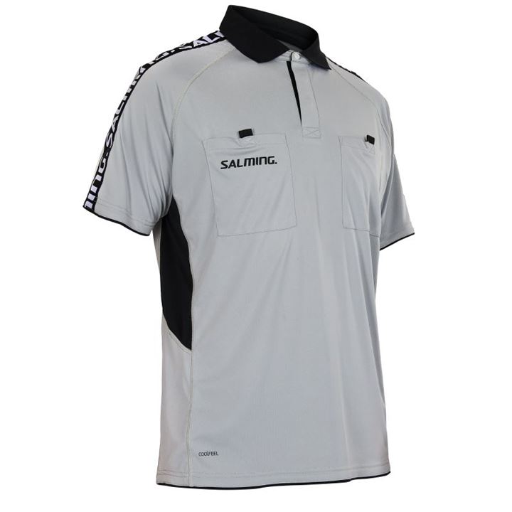 Camisa Polo Salming Referee Polo Masculino Cinzentas | PETGHZWJ