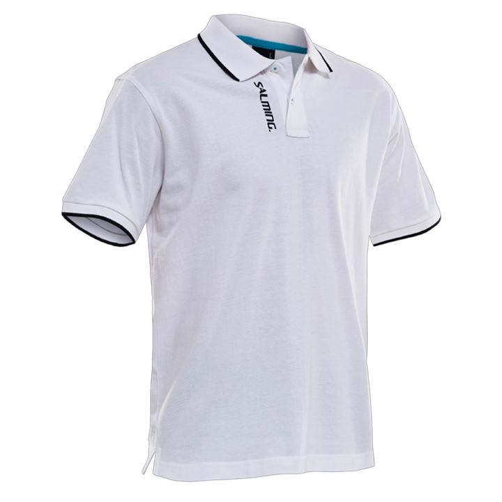 Camisa Polo Salming Team Polo Masculino Branco | FM7GMBXE