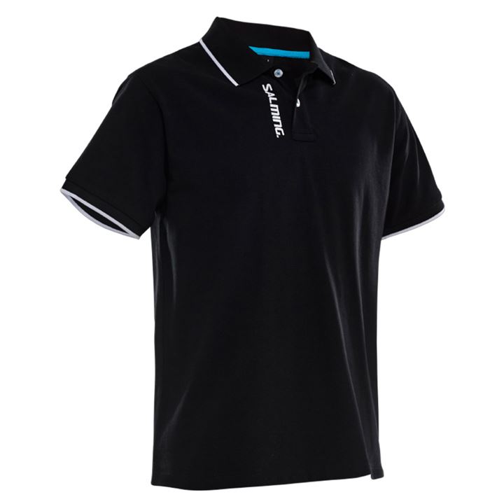 Camisa Polo Salming Team Polo Masculino Pretas | IPAXOJB9