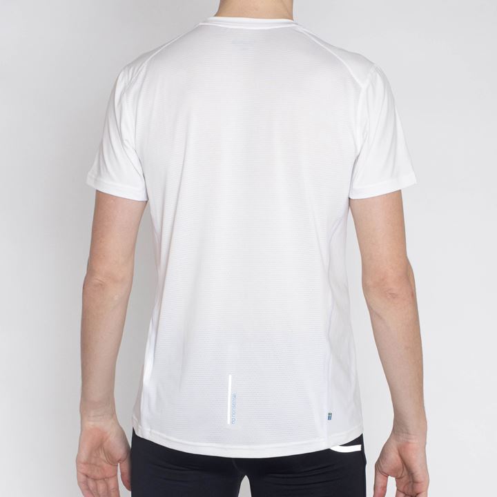 Camiseta Salming Sandviken Tee 21 Masculino Branco | VCJM0ZIC