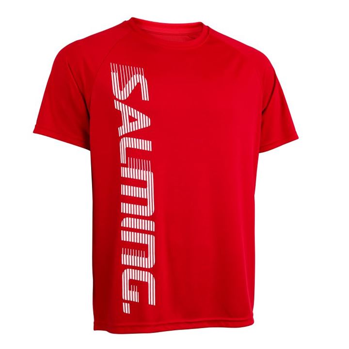 Camiseta Salming Treino Tee 2.0 Masculino Vermelhas | N8RE9OYY