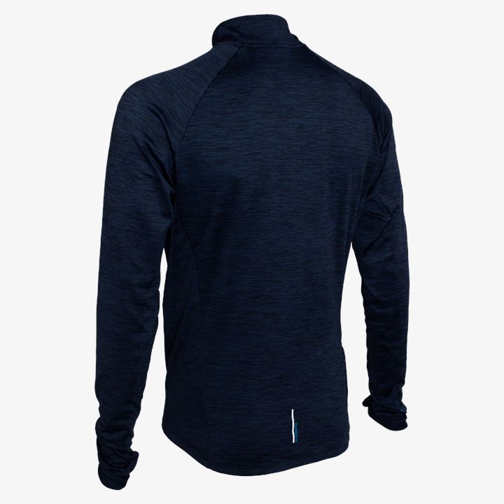 Long Sleeve Shirts Salming Norrviken Halfzip Masculino Azuis | LM2XUS6J