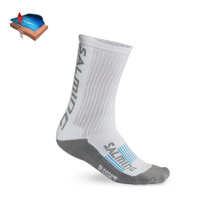 Meias Salming Advanced Indoor Sock Masculino Branco | KB9OT2Z2