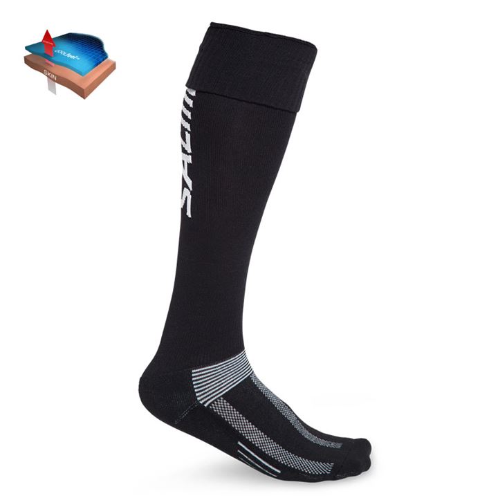 Meias Salming Coolfeel Team Sock Long Masculino Pretas | B7D4L3W3