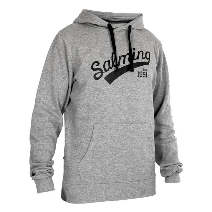 Moletom Com Capuz Salming Logo Hood Feminino Cinzentas | NN90PHI4