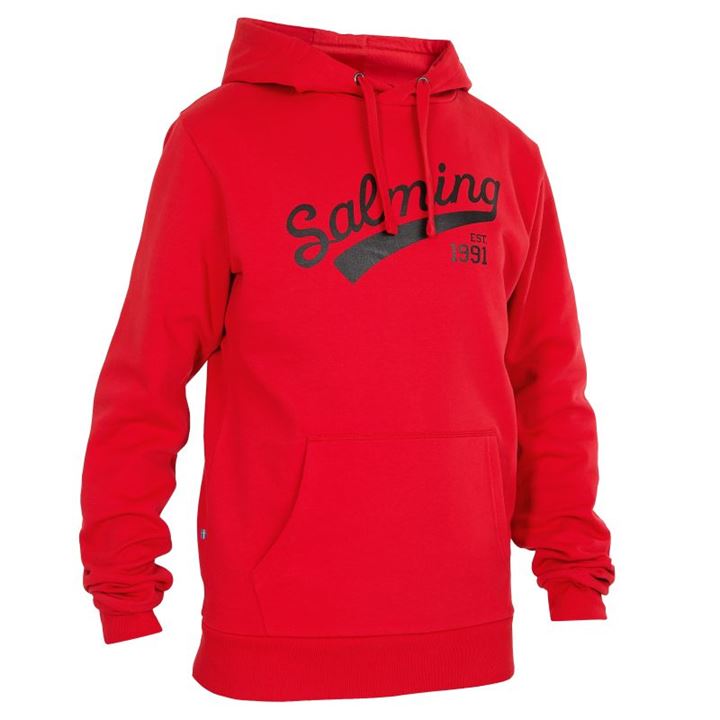 Moletom Com Capuz Salming Logo Hood Feminino Vermelhas | TRT8HQAE