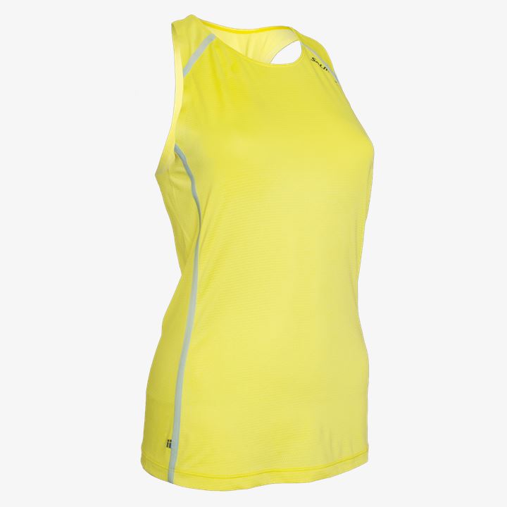 Singlet Salming Piteå Singlet Feminino Amarelas | HEPSVNP0