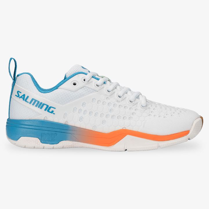 Tenis Interior Salming Eagle Shoe Masculino Branco Azuis | YAI2E28H