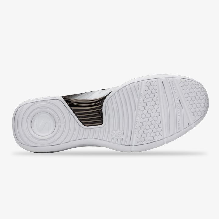 Tenis Interior Salming Viper 5 Shoe Masculino Branco Pretas | XC34XOZG