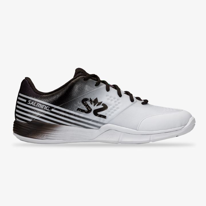 Tenis Interior Salming Viper 5 Shoe Masculino Branco Pretas | XC34XOZG