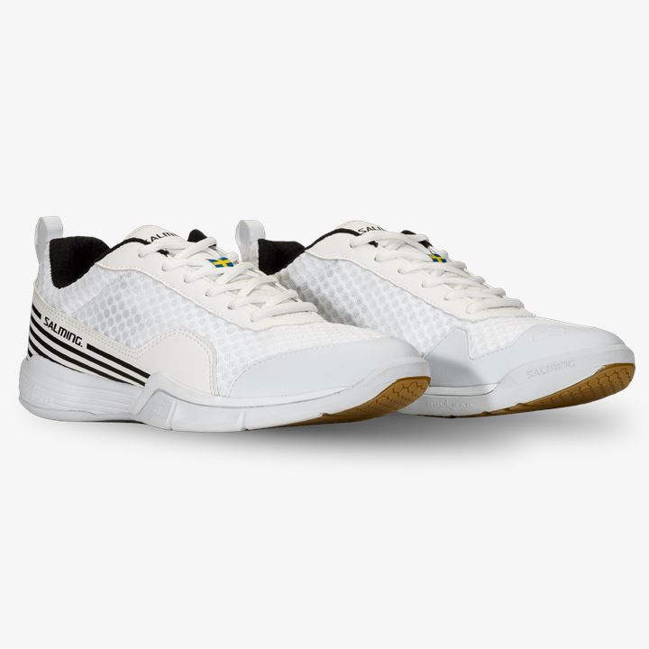 Tenis Interior Salming Viper SL Shoe Feminino Branco Pretas | NPK4EV4X