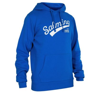 Moletom Com Capuz Salming Logo Hood Feminino Azul Marinho Azuis | 0J98CB35