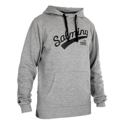 Moletom Com Capuz Salming Logo Hood Feminino Cinzentas | MGDIQ8QP