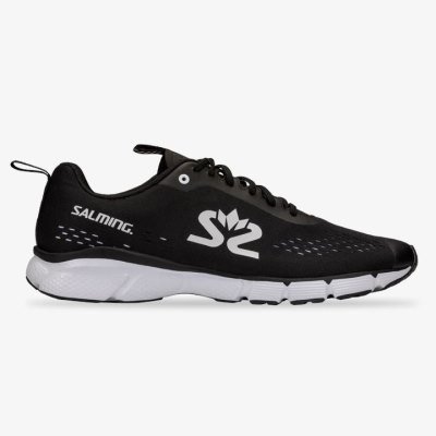 Sapatilhas de Corrida Salming enRoute 3 Shoe Masculino Pretas Branco | BVXX94U9