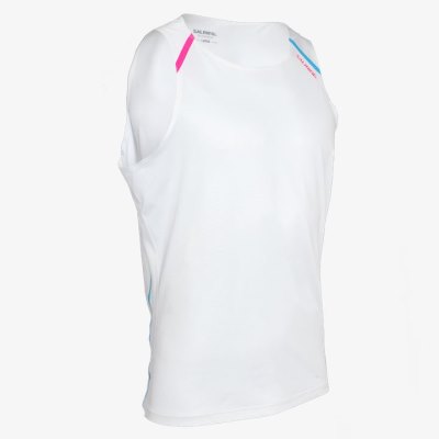 Singlet Salming Piteå Singlet 21 Masculino Branco | SX4KAJD5