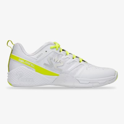 Tenis Interior Salming Kobra 3 Shoe Feminino Branco Verdes | MQ02FOVN