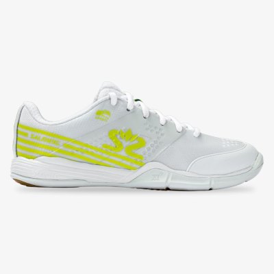 Tenis Interior Salming Viper 5 Shoe Feminino Branco Verdes | 1QG5LEB1